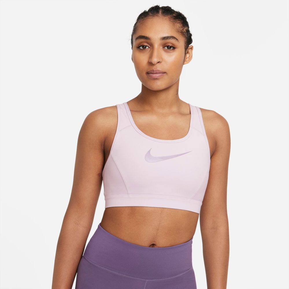 Спортивный топ бра Nike Swoosh Ultrabreathe