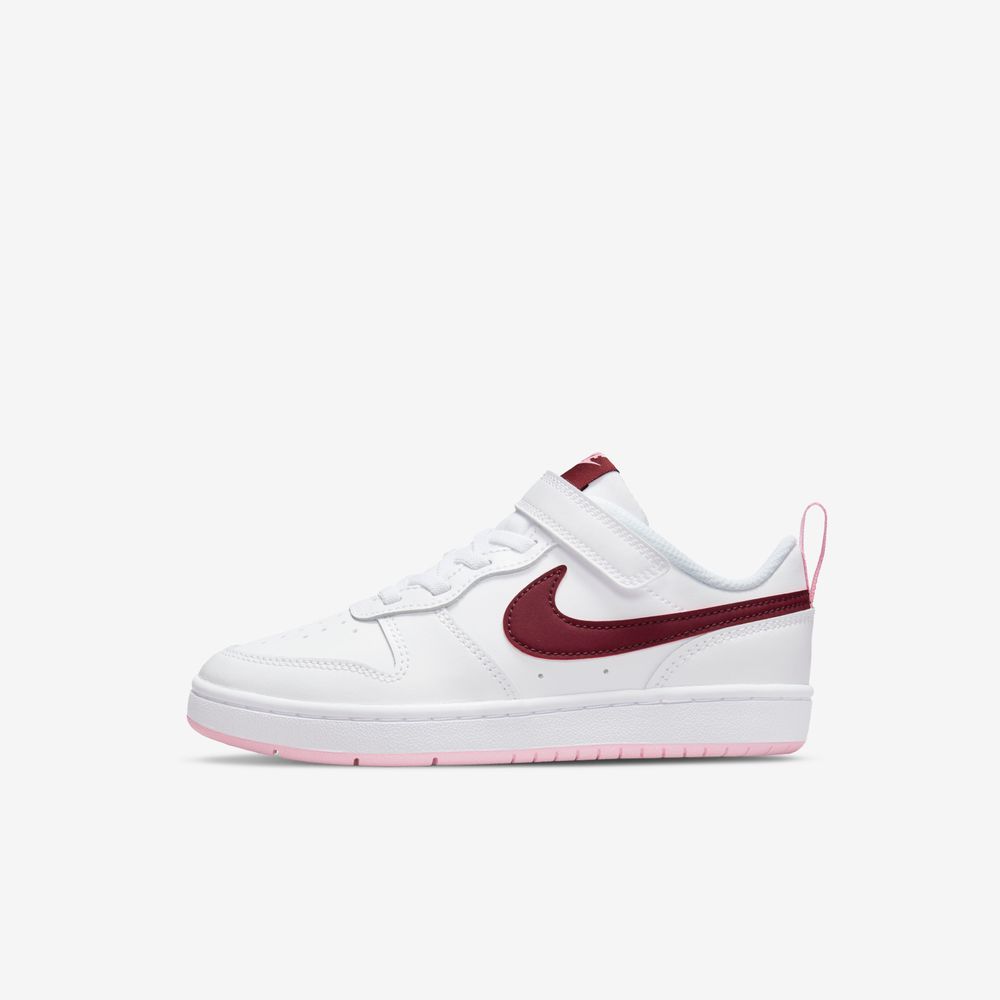 NIKE COURT BOROUGH LOW 2 PSV - Leather Kids Sneakers – Speedd