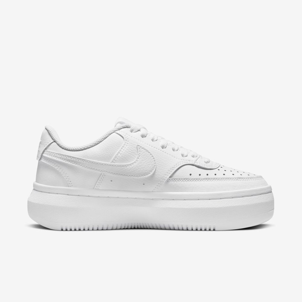 Nike court vision alta leather sneakers bruin dames - Schoenen.nl