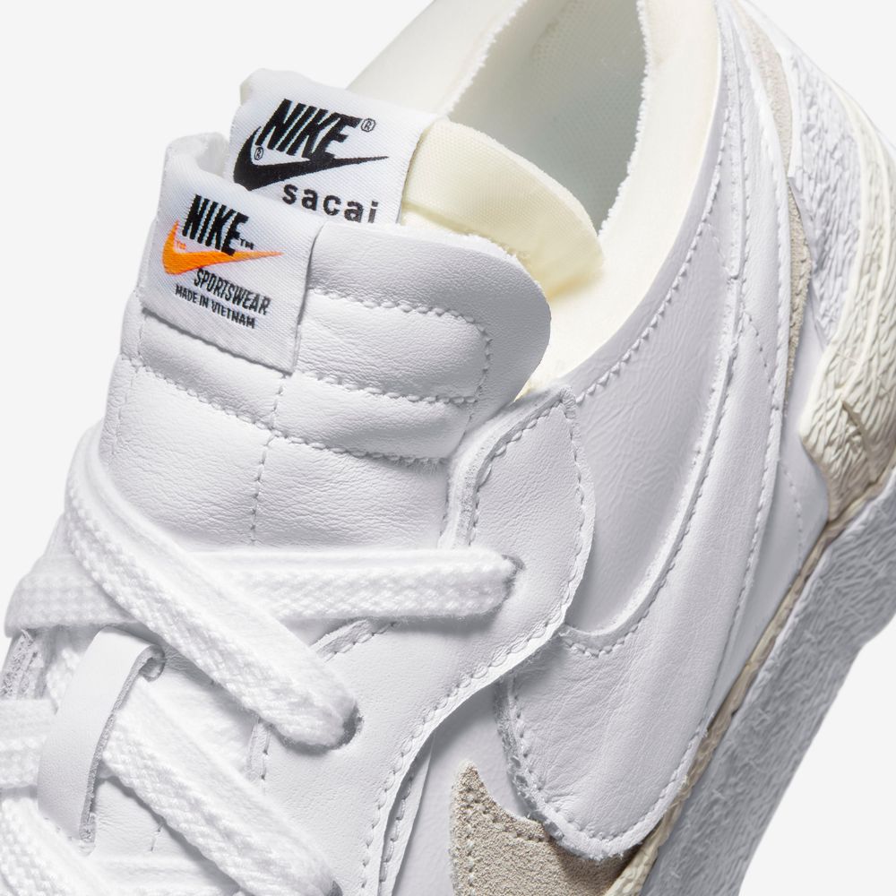 Grailify - Sacai x Nike Blazer Low British Tan - nike dunk low flyknit chile  red pepper sauce